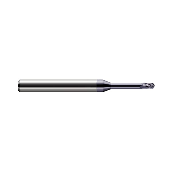 Harvey Tool Miniature End Mill - Ball - Long Reach, Stub Flute 868240-C3 - main
